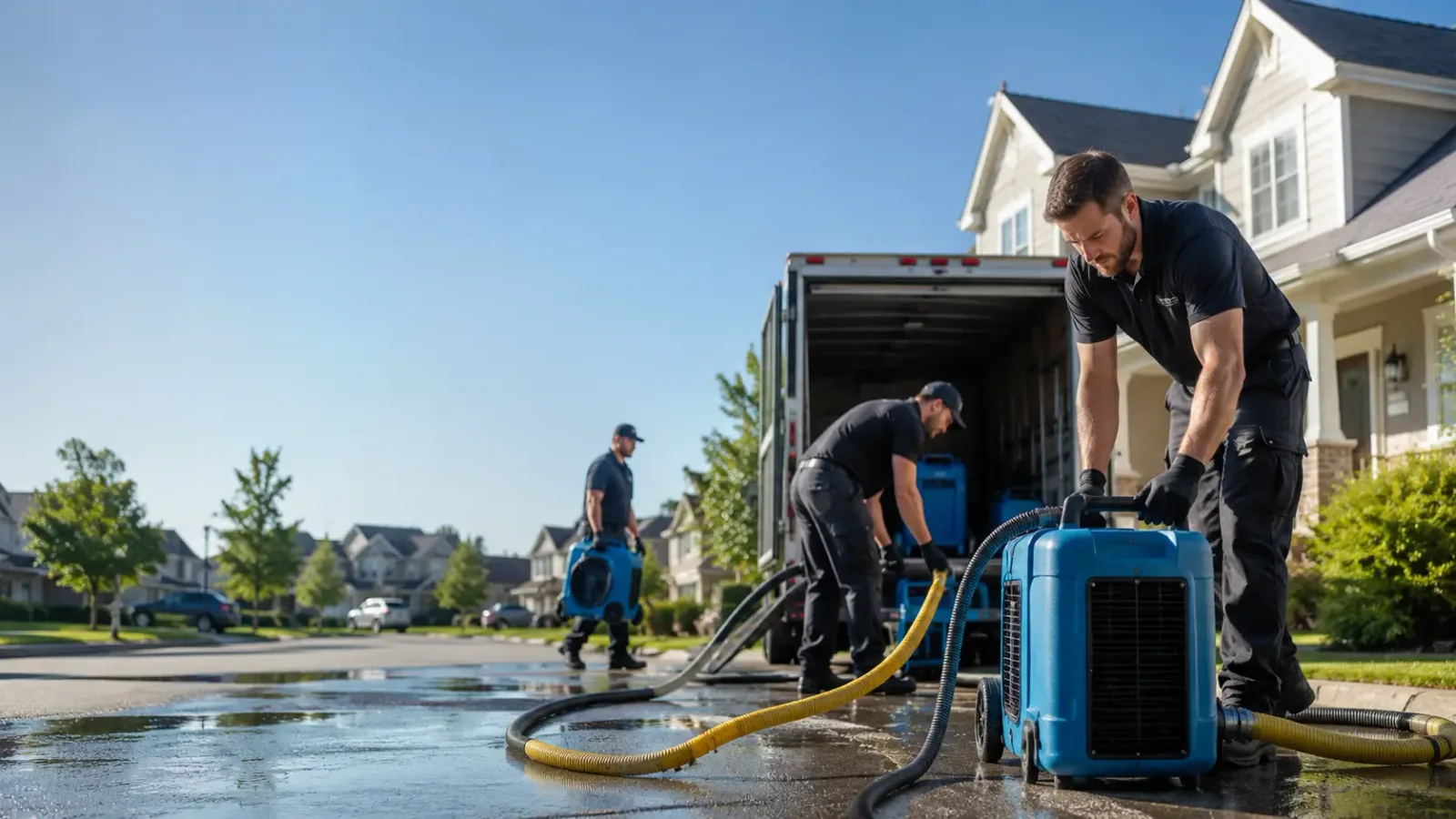 Water Damage Mitigation in Rosanky, TX